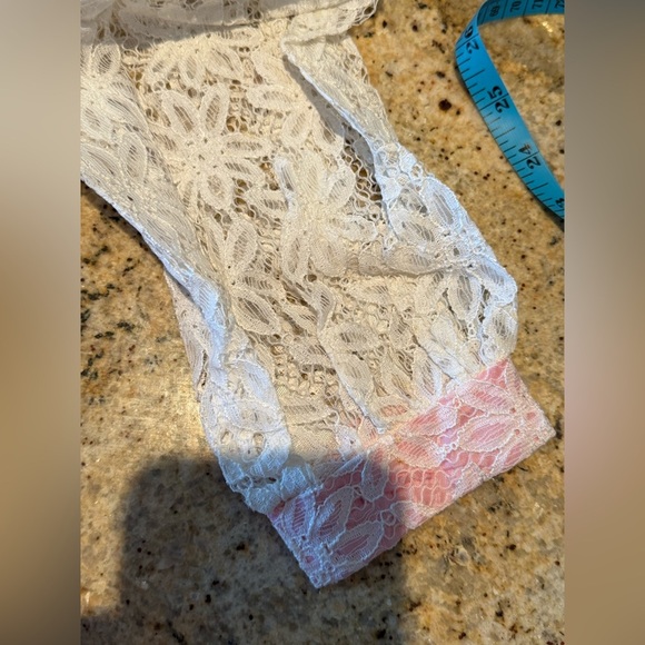 Vintage white dress lace - Picture 15 of 16